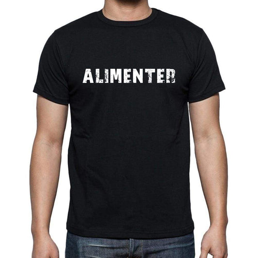 Alimenter French Dictionary Mens Short Sleeve Round Neck T-Shirt 00009 - Casual