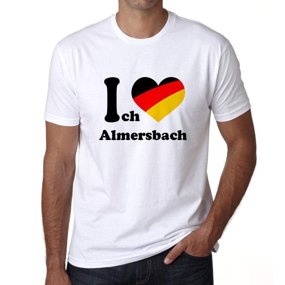 Almersbach Mens Short Sleeve Round Neck T-Shirt 00005 - Casual