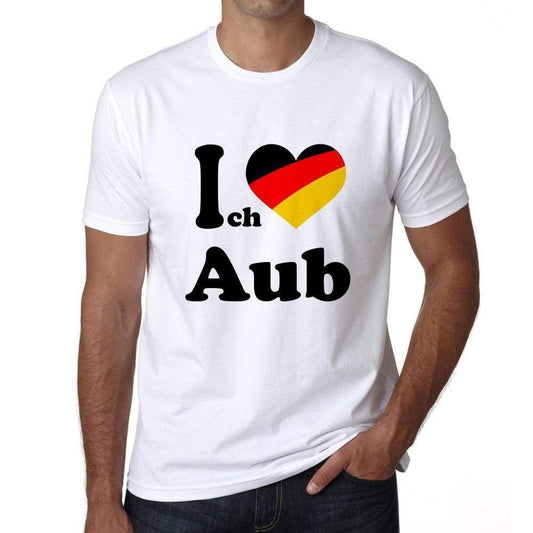 Aub Mens Short Sleeve Round Neck T-Shirt 00005 - Casual