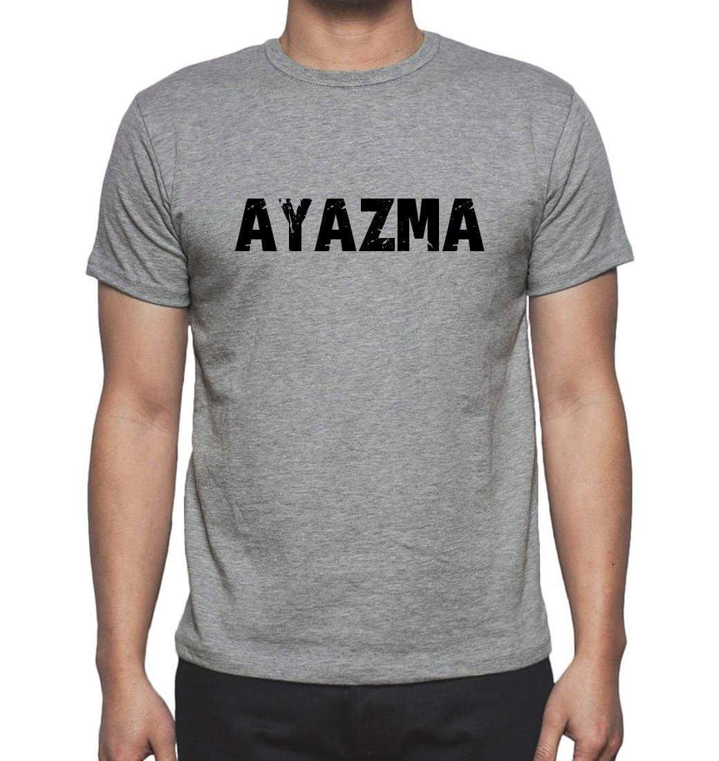 Ayazma Grey Mens Short Sleeve Round Neck T-Shirt 00018 - Grey / S - Casual