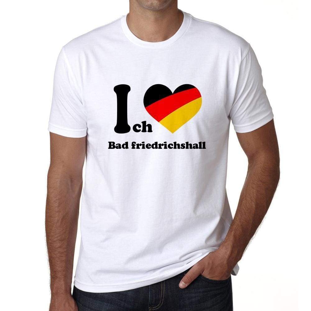 Bad Friedrichshall Mens Short Sleeve Round Neck T-Shirt 00005 - Casual