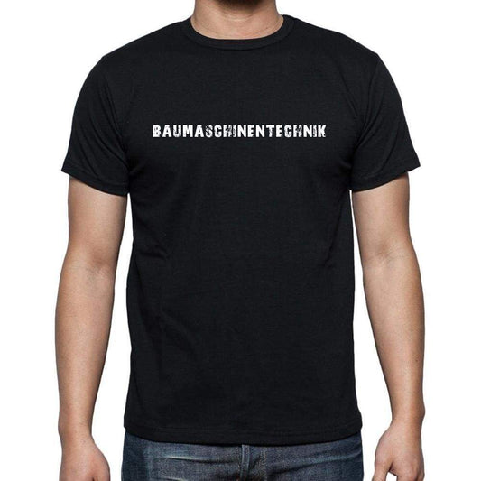 Baumaschinentechnik Mens Short Sleeve Round Neck T-Shirt 00022 - Casual