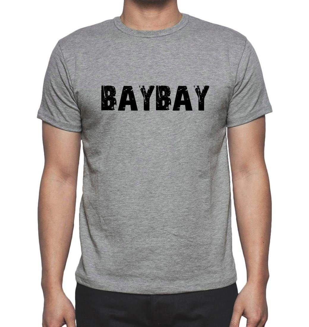 Baybay Grey Mens Short Sleeve Round Neck T-Shirt 00018 - Grey / S - Casual