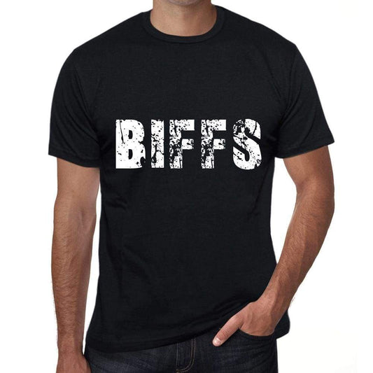 Biffs Mens Retro T Shirt Black Birthday Gift 00553 - Black / Xs - Casual