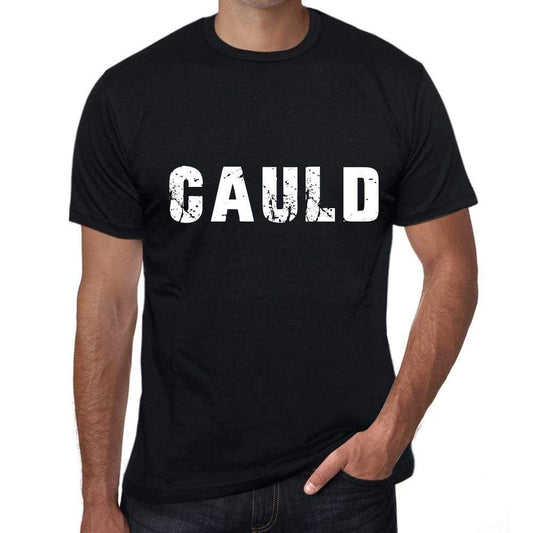 Cauld Mens Retro T Shirt Black Birthday Gift 00553 - Black / Xs - Casual