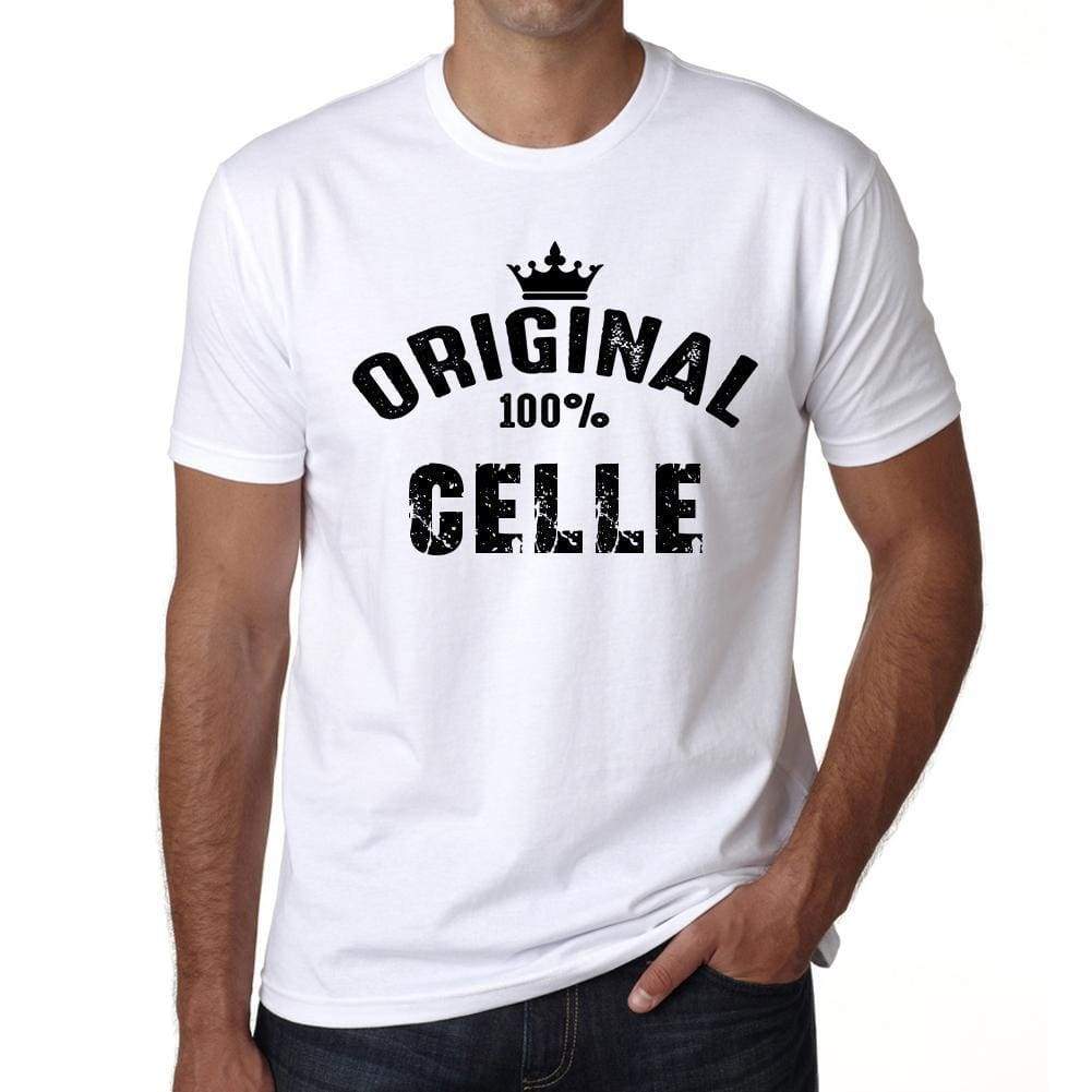 Celle Mens Short Sleeve Round Neck T-Shirt - Casual
