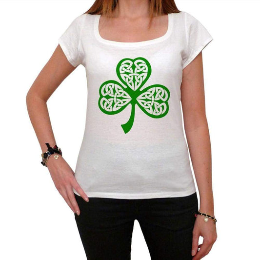 Celtic Shamrock Triquetra 2 T-Shirt For Women T Shirt Gift - T-Shirt