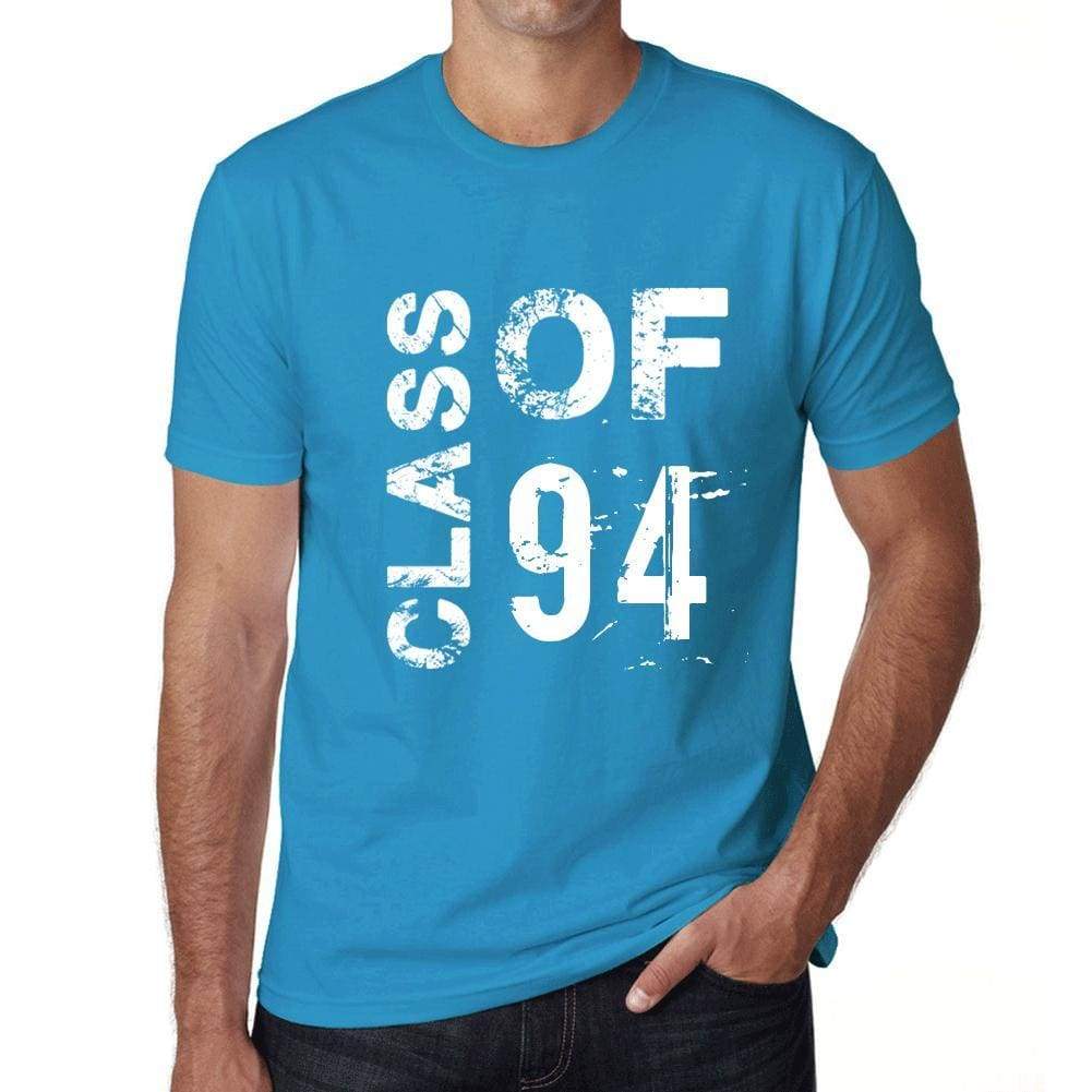 Class Of 94 Grunge Mens T-Shirt Blue Birthday Gift 00483 - Blue / Xs - Casual