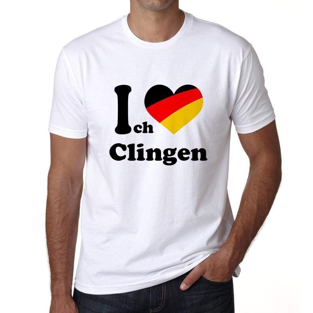 Clingen Mens Short Sleeve Round Neck T-Shirt 00005 - Casual