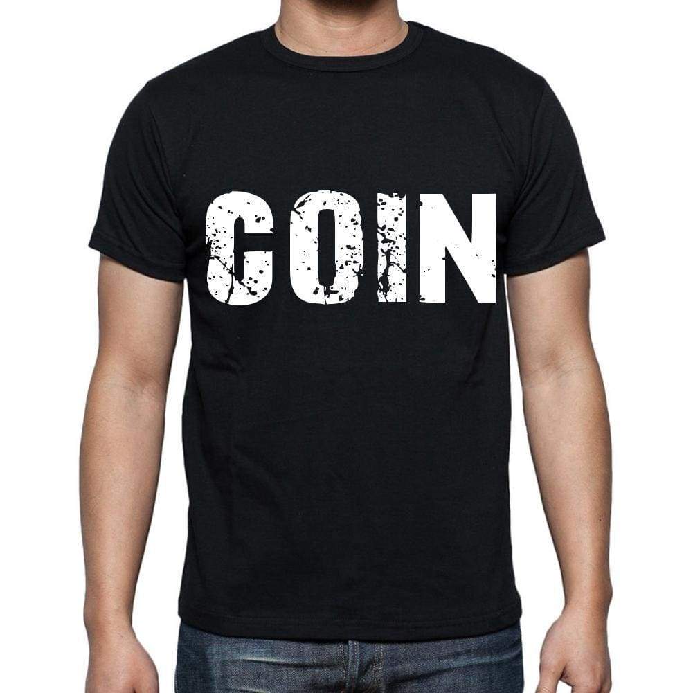 Coin Mens Short Sleeve Round Neck T-Shirt - Casual