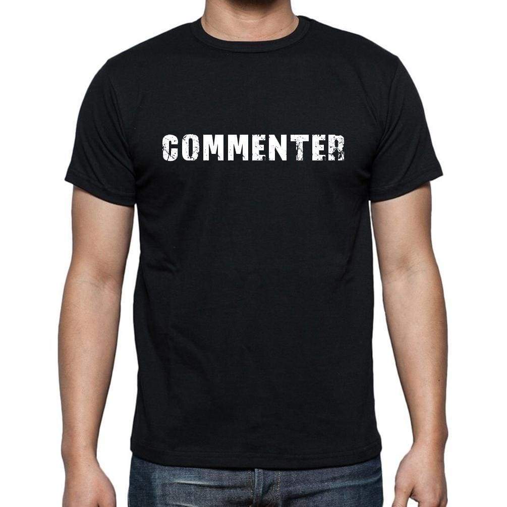 Commenter French Dictionary Mens Short Sleeve Round Neck T-Shirt 00009 - Casual