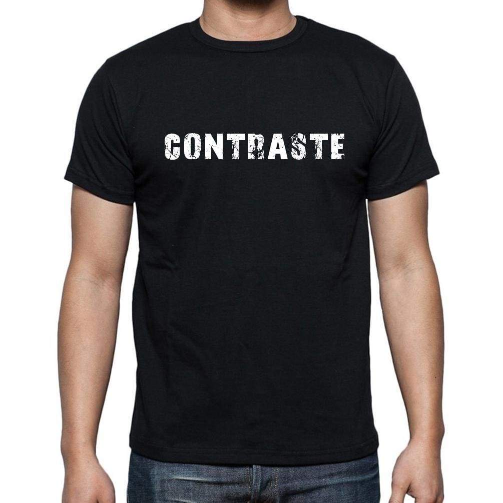Contraste Mens Short Sleeve Round Neck T-Shirt - Casual