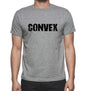 Convex Grey Mens Short Sleeve Round Neck T-Shirt 00018 - Grey / S - Casual
