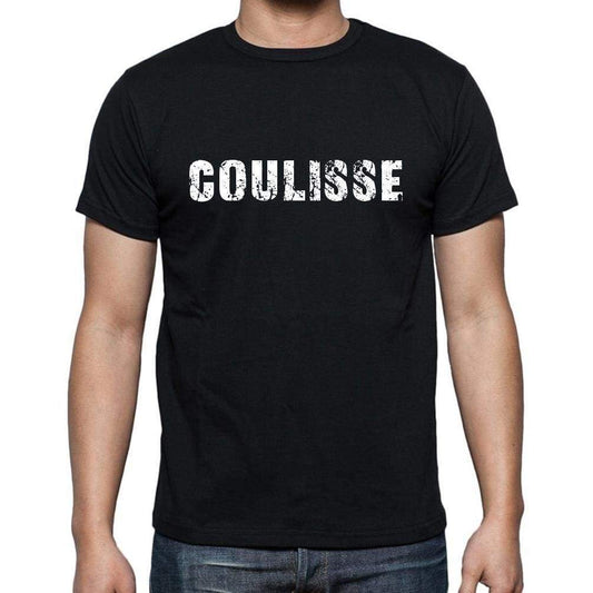 Coulisse French Dictionary Mens Short Sleeve Round Neck T-Shirt 00009 - Casual