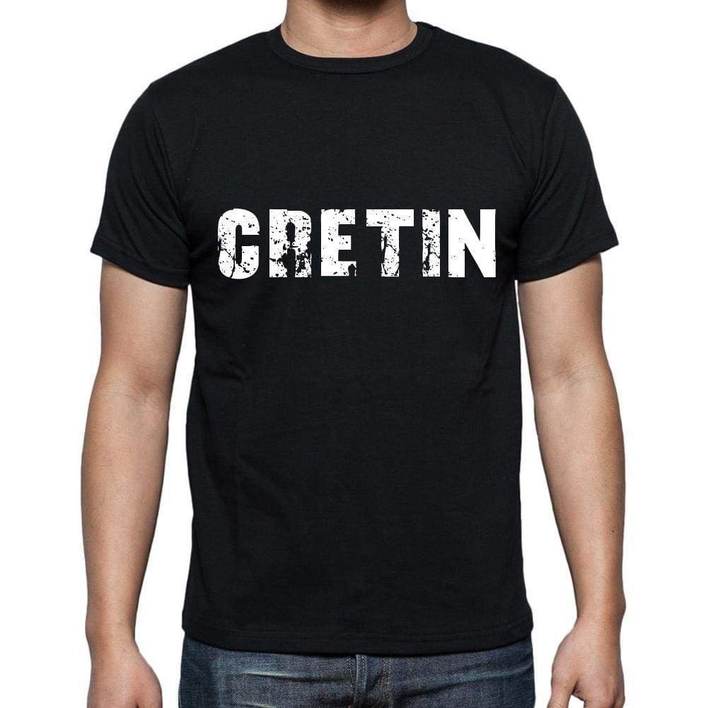 Cretin Mens Short Sleeve Round Neck T-Shirt 00004 - Casual