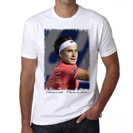 David Ferrer 6 T-Shirt For Men T Shirt Gift - T-Shirt