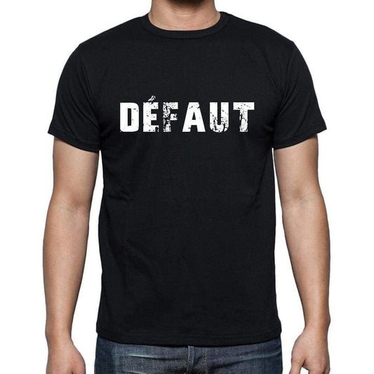 Défaut French Dictionary Mens Short Sleeve Round Neck T-Shirt 00009 - Casual