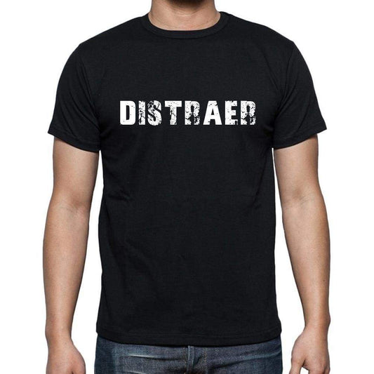 Distraer Mens Short Sleeve Round Neck T-Shirt - Casual