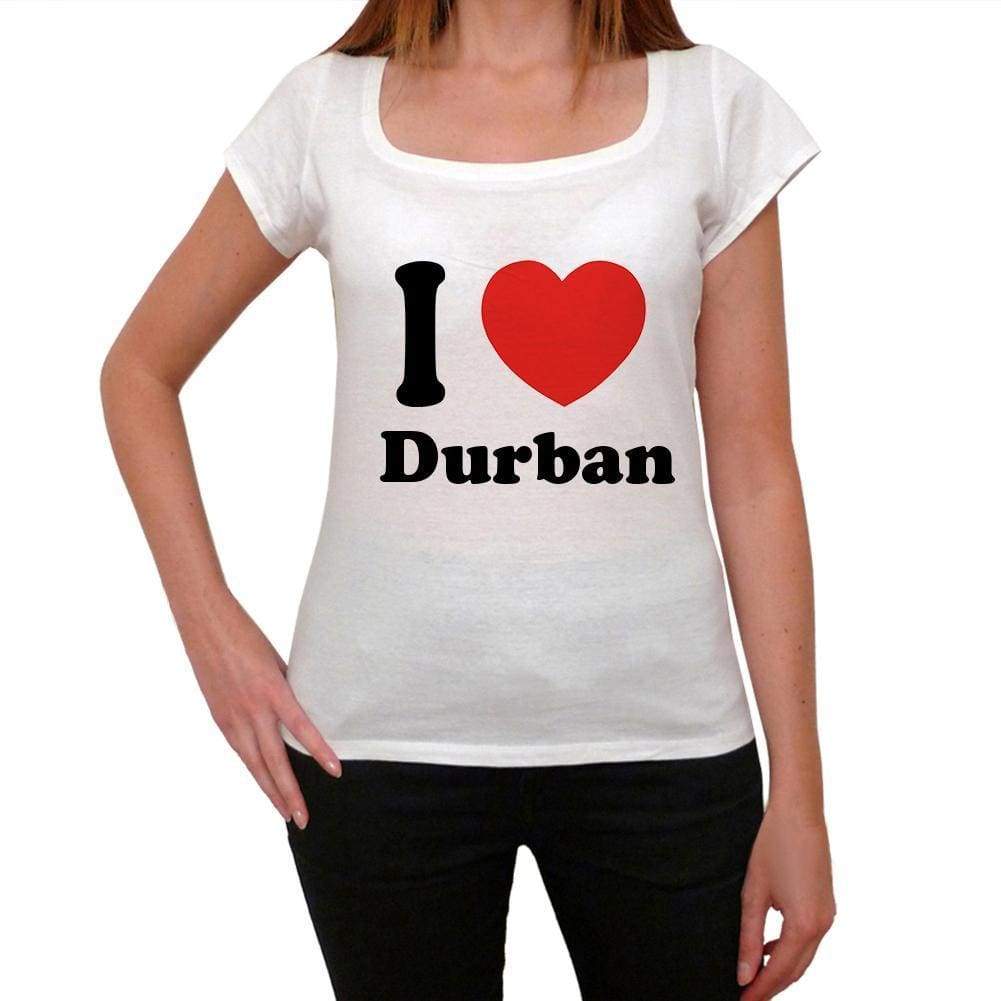 Durban T Shirt Woman Traveling In Visit Durban Womens Short Sleeve Round Neck T-Shirt 00031 - T-Shirt