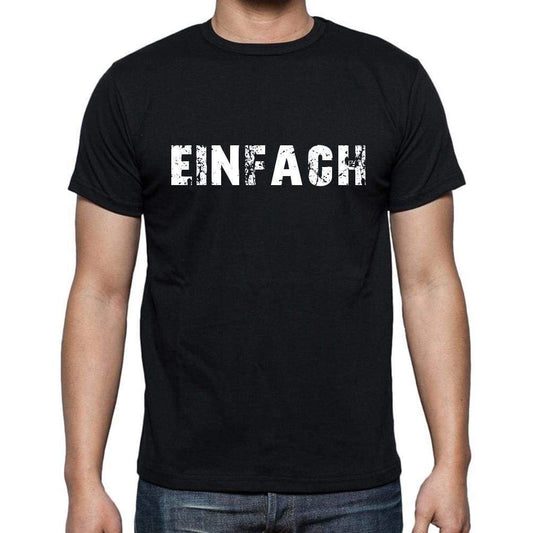 Einfach Mens Short Sleeve Round Neck T-Shirt - Casual