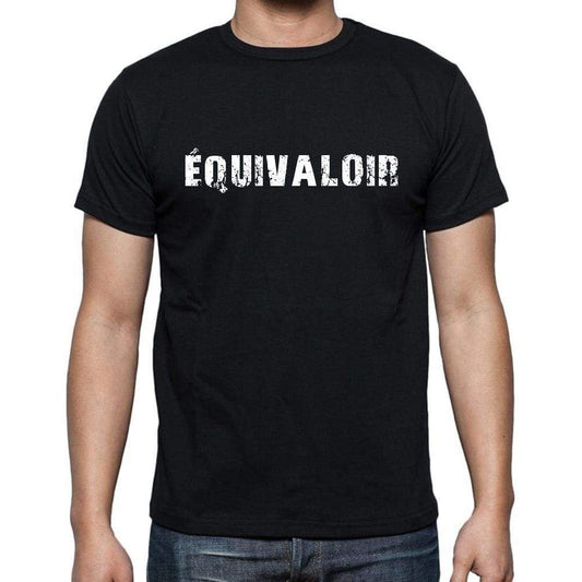 Équivaloir French Dictionary Mens Short Sleeve Round Neck T-Shirt 00009 - Casual