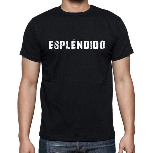 Espl©Ndido Mens Short Sleeve Round Neck T-Shirt - Casual
