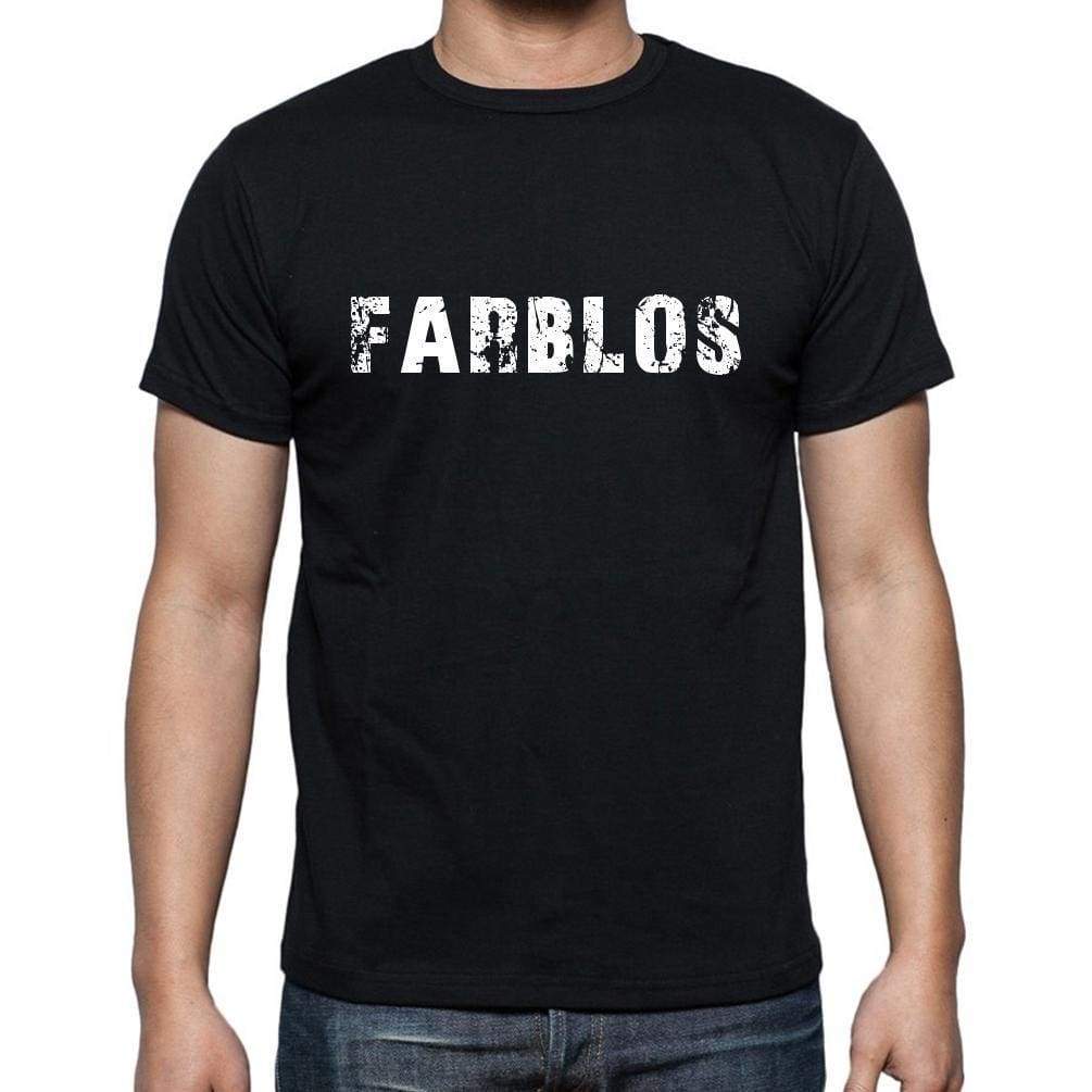 Farblos Mens Short Sleeve Round Neck T-Shirt - Casual
