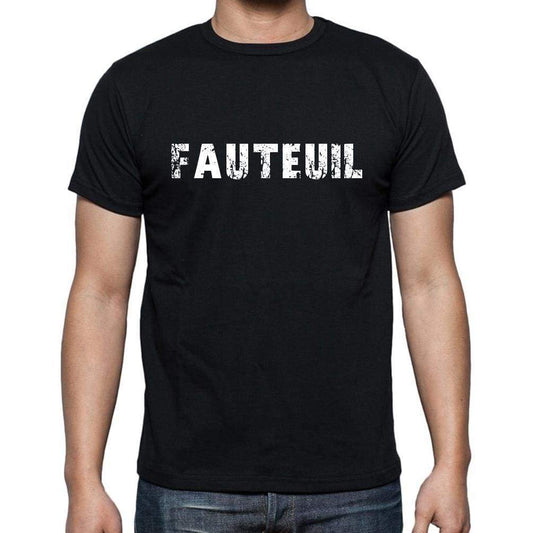 Fauteuil French Dictionary Mens Short Sleeve Round Neck T-Shirt 00009 - Casual