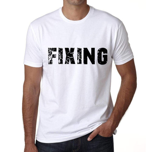 Fixing Mens T Shirt White Birthday Gift 00552 - White / Xs - Casual