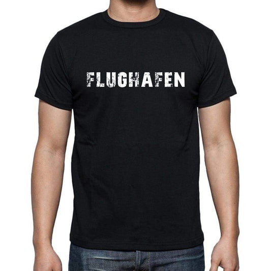 Flughafen Mens Short Sleeve Round Neck T-Shirt - Casual