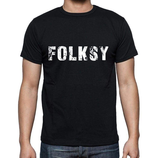 Folksy Mens Short Sleeve Round Neck T-Shirt 00004 - Casual