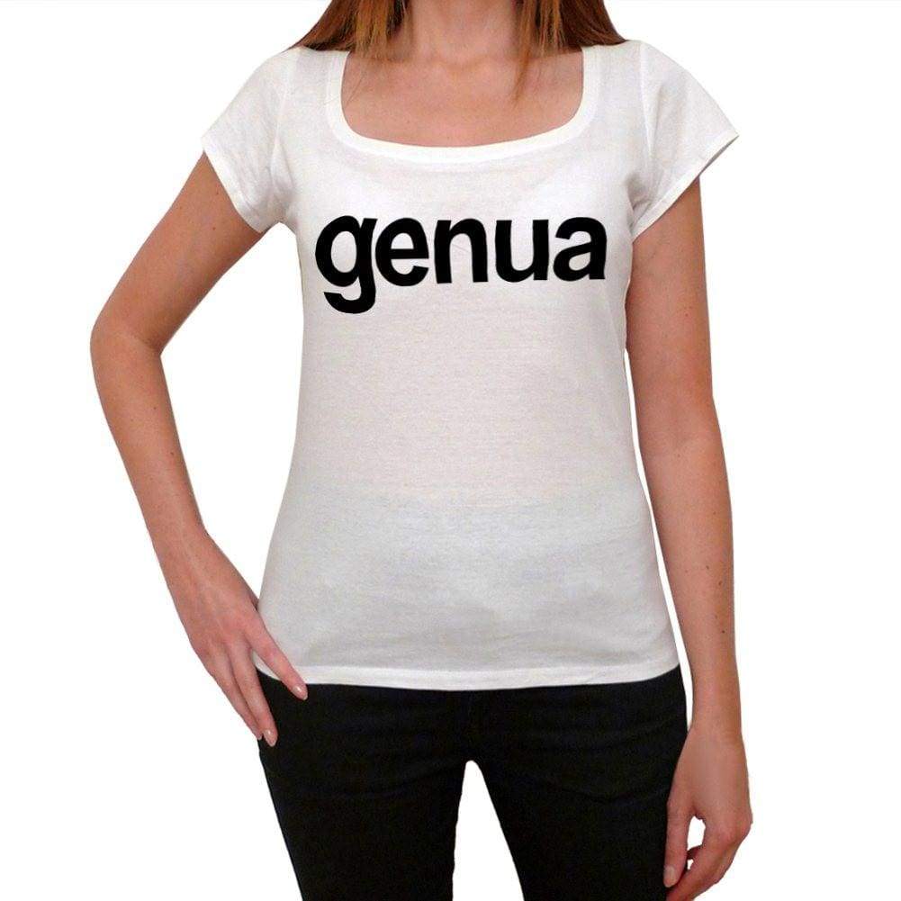 Genua Womens Short Sleeve Scoop Neck Tee 00057