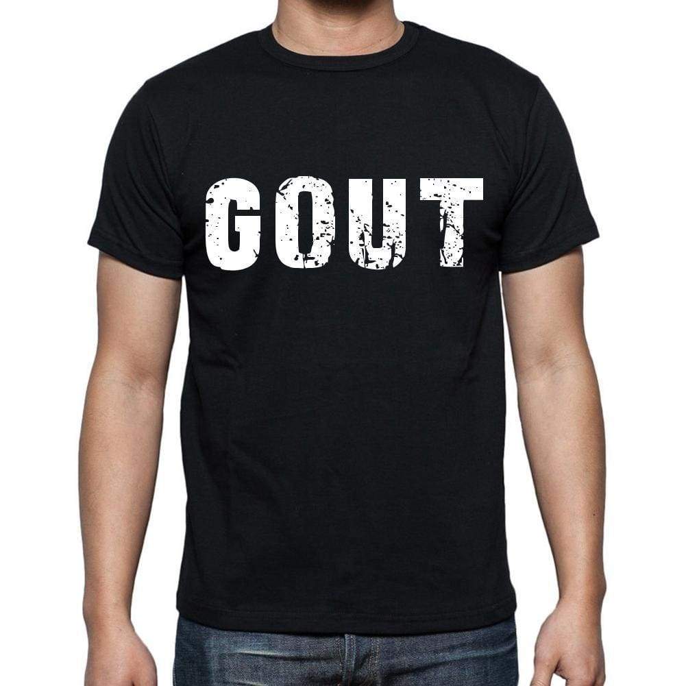 Gout Mens Short Sleeve Round Neck T-Shirt 00016 - Casual
