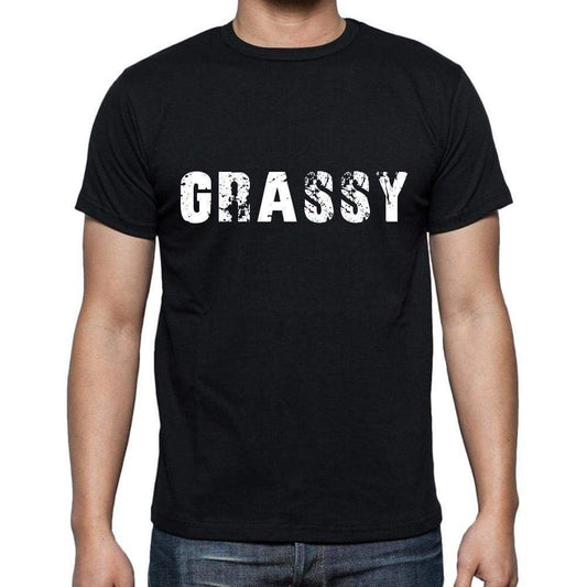 Grassy Mens Short Sleeve Round Neck T-Shirt 00004 - Casual