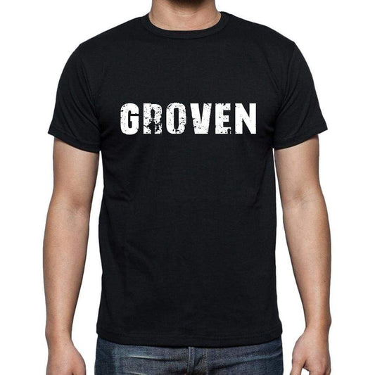 Groven Mens Short Sleeve Round Neck T-Shirt 00003 - Casual