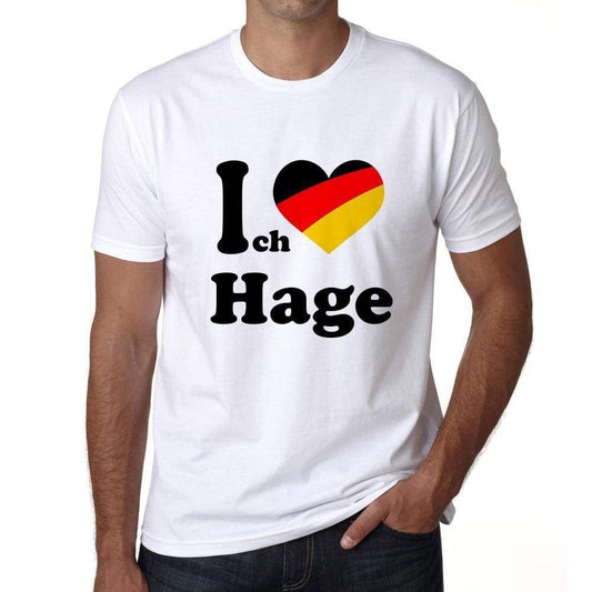 Hage Mens Short Sleeve Round Neck T-Shirt 00005 - Casual