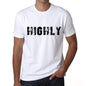 Highly Mens T Shirt White Birthday Gift 00552 - White / Xs - Casual