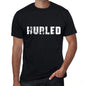 Hurled Mens Vintage T Shirt Black Birthday Gift 00554 - Black / Xs - Casual
