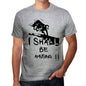 I Shall Be Amusing Grey Mens Short Sleeve Round Neck T-Shirt Gift T-Shirt 00370 - Grey / S - Casual