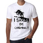 I Shall Be Charming White Mens Short Sleeve Round Neck T-Shirt Gift T-Shirt 00369 - White / Xs - Casual