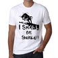 I Shall Be Snugly White Mens Short Sleeve Round Neck T-Shirt Gift T-Shirt 00369 - White / Xs - Casual