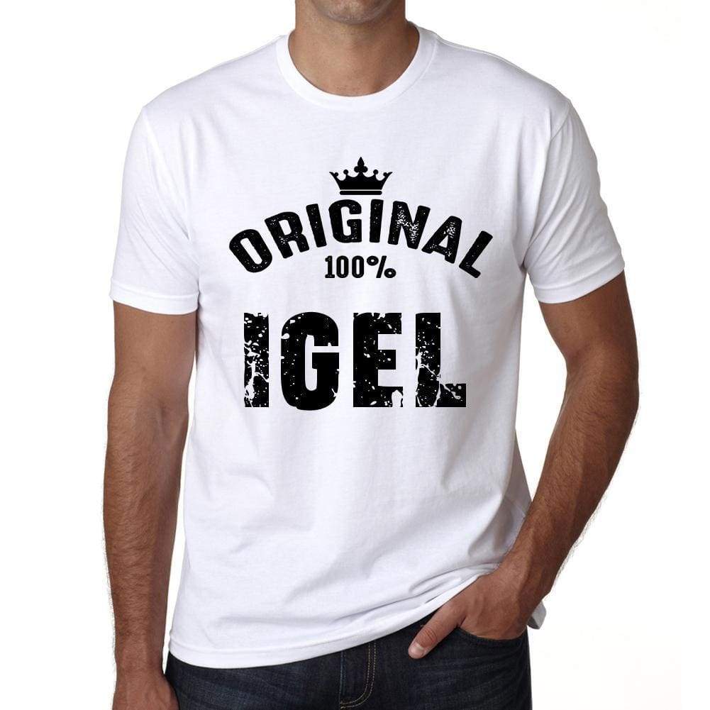 Igel Mens Short Sleeve Round Neck T-Shirt - Casual