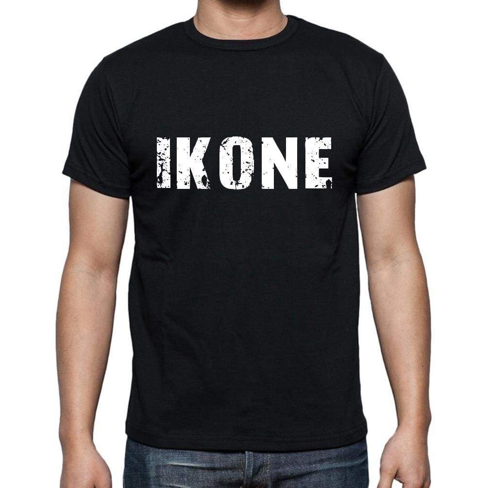 Ikone Mens Short Sleeve Round Neck T-Shirt - Casual