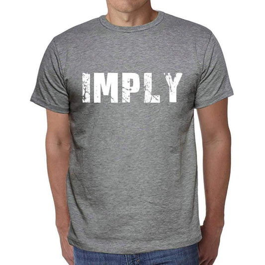 Imply Mens Short Sleeve Round Neck T-Shirt 00042 - Casual