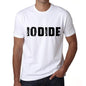 Iodide Mens T Shirt White Birthday Gift 00552 - White / Xs - Casual