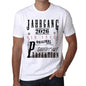 Jahrgang Birthday 2026 Mens Short Sleeve Round Neck T-Shirt Gift T-Shirt 00350 - White / Xs - Casual