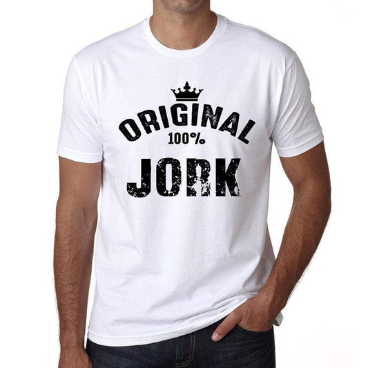 Jork Mens Short Sleeve Round Neck T-Shirt - Casual