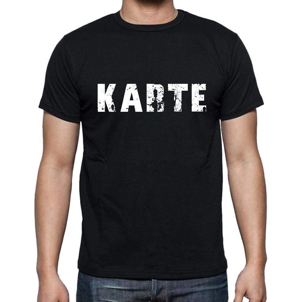 Karte Mens Short Sleeve Round Neck T-Shirt - Casual