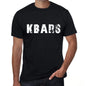 Kbars Mens Retro T Shirt Black Birthday Gift 00553 - Black / Xs - Casual