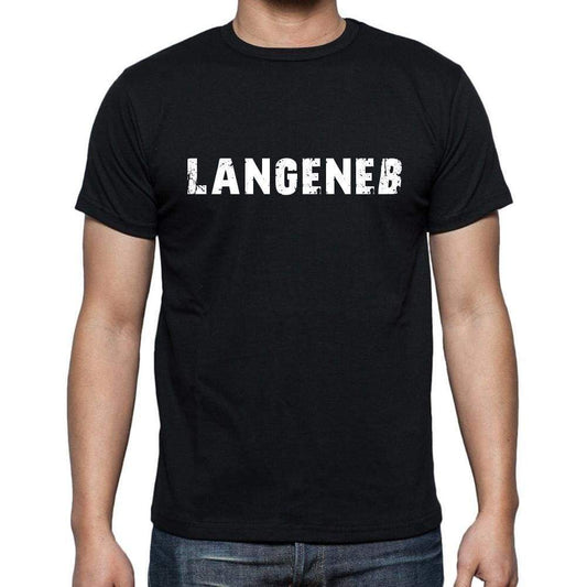 Langene Mens Short Sleeve Round Neck T-Shirt 00003 - Casual